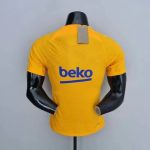 Camiseta Barcelona 22-23, Entreno Amarillo (Player Version)
