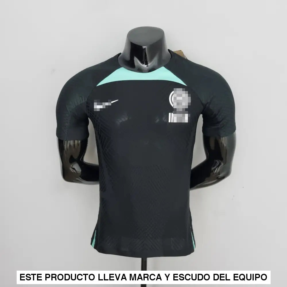 Camiseta Inter de Milan 22-23, Entreno Negro (Player Version)