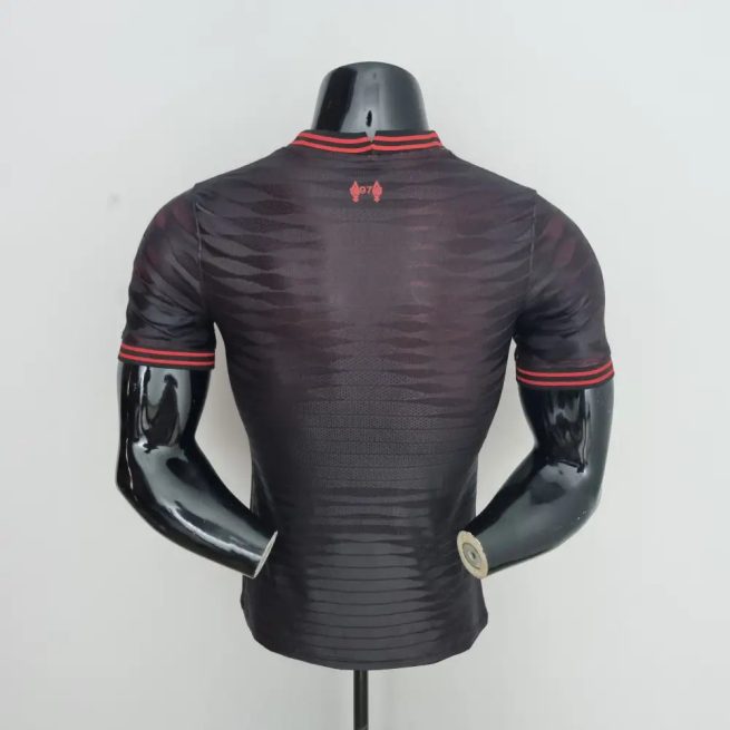 Camiseta Liverpool 22-23, Entreno Negro (Player Version)