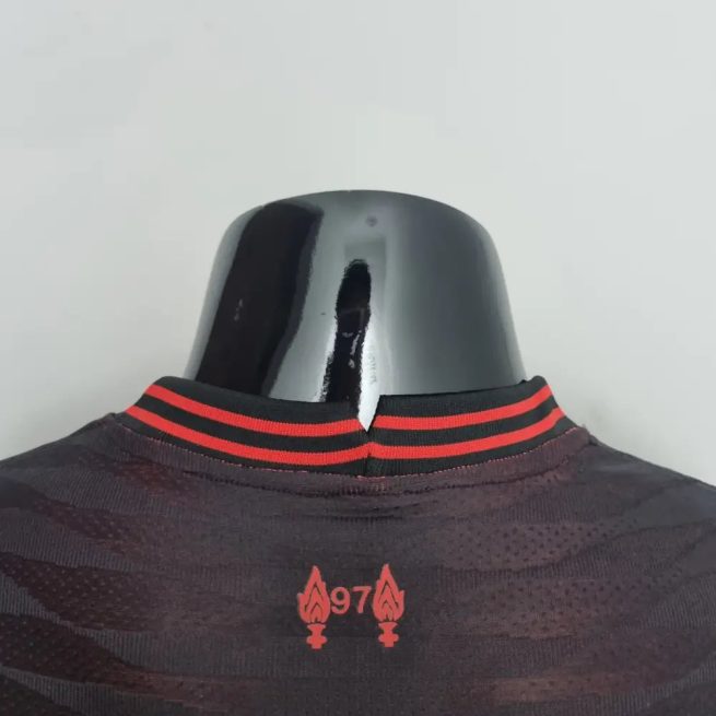 Camiseta Liverpool 22-23, Entreno Negro (Player Version)