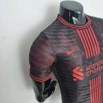 Camiseta Liverpool 22-23, Entreno Negro (Player Version)