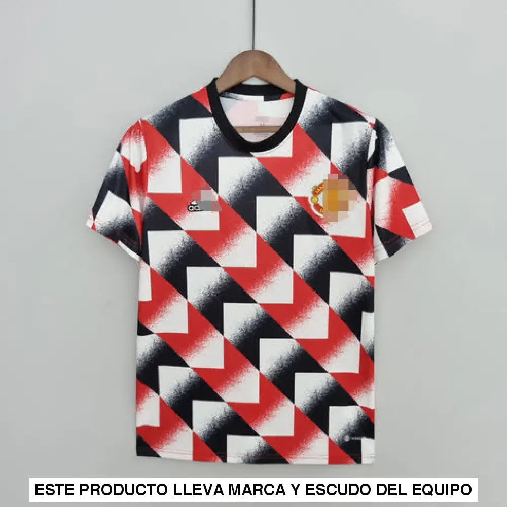 Camiseta Manchester United 22-23, Entreno Geometrico