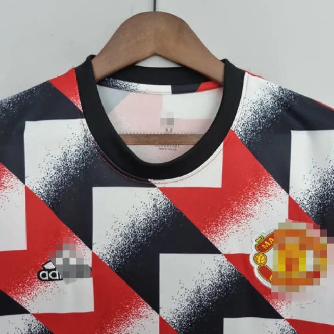 Camiseta Manchester United 22-23, Entreno Geometrico