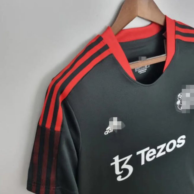 Camiseta Manchester United 22-23, Entreno Negro