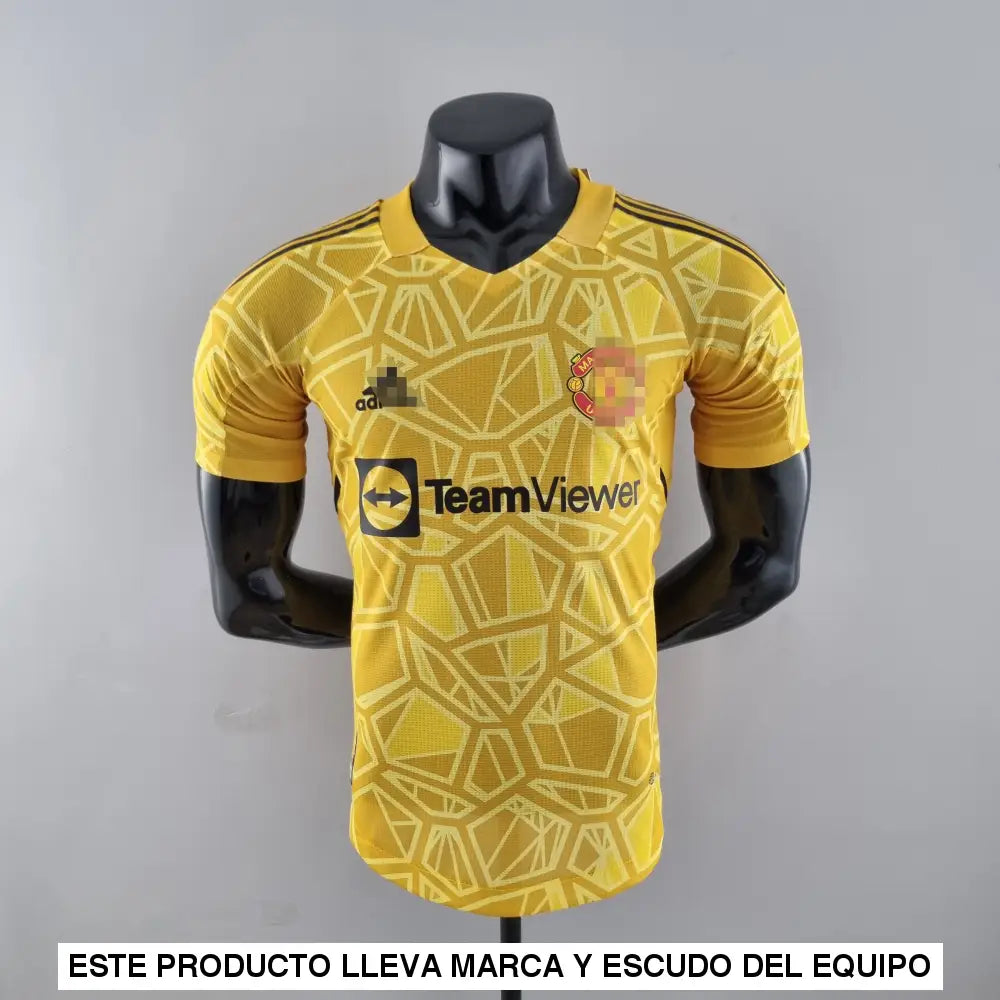 Camiseta Manchester United 22-23, Portero Amarillo (Player Version)