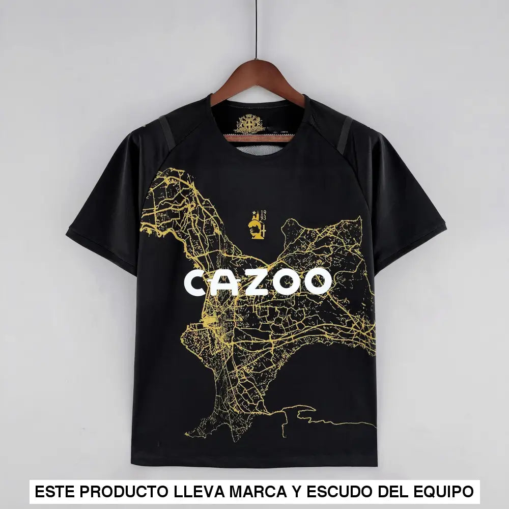 Camiseta Marseille 22-23, Edicion Conmemorativa Negro