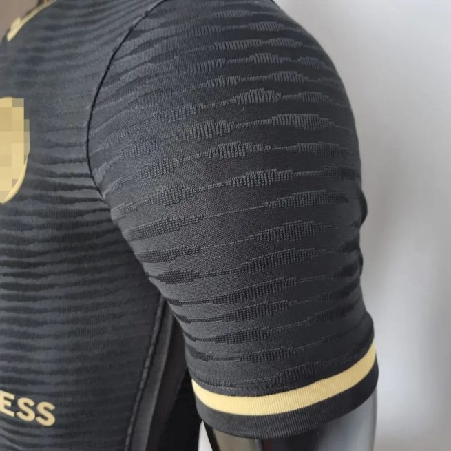 Camiseta PSG 22-23, Alternativa Negro Dorado (Player Version)