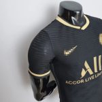Camiseta PSG 22-23, Alternativa Negro Dorado (Player Version)