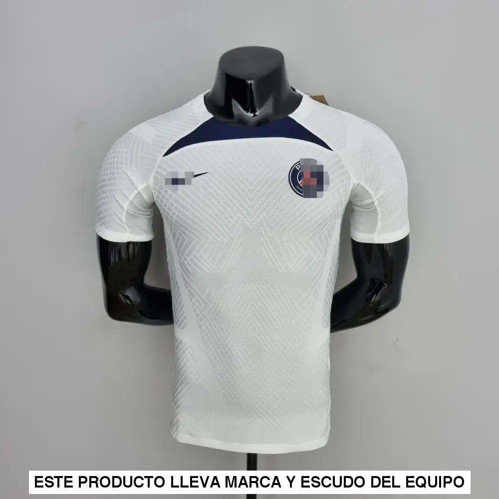 Camiseta PSG 22-23, Entreno Blanco (Player Version)