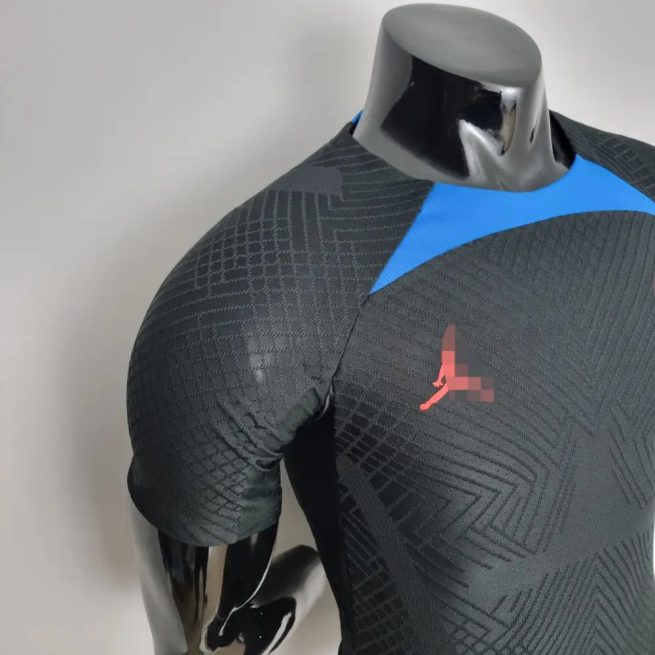 Camiseta PSG 22-23, Entreno Negro (Player Version)