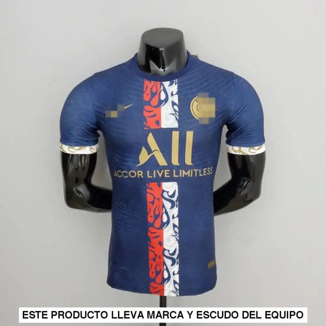 Camiseta PSG 22-23, Pre-Partido Azul (Player Version)