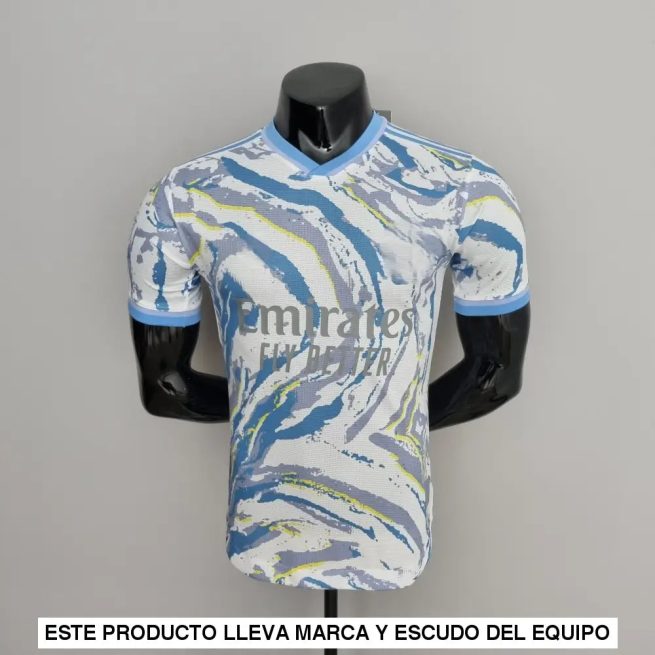Camiseta Real Madrid 22-23, Edicion Especial Azul Blanco (Player Version)