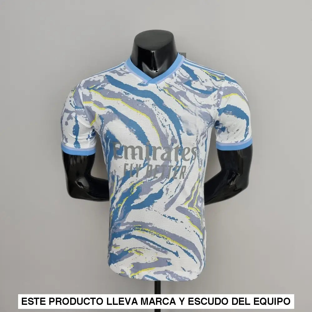 Camiseta Real Madrid 22-23, Edicion Especial Azul Blanco (Player Version)